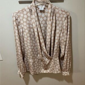 Evan Picone Dress Blouse Size 10